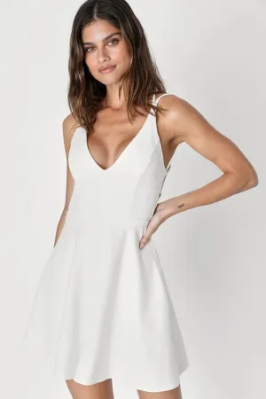 Plain Bodycon Mini Dresses