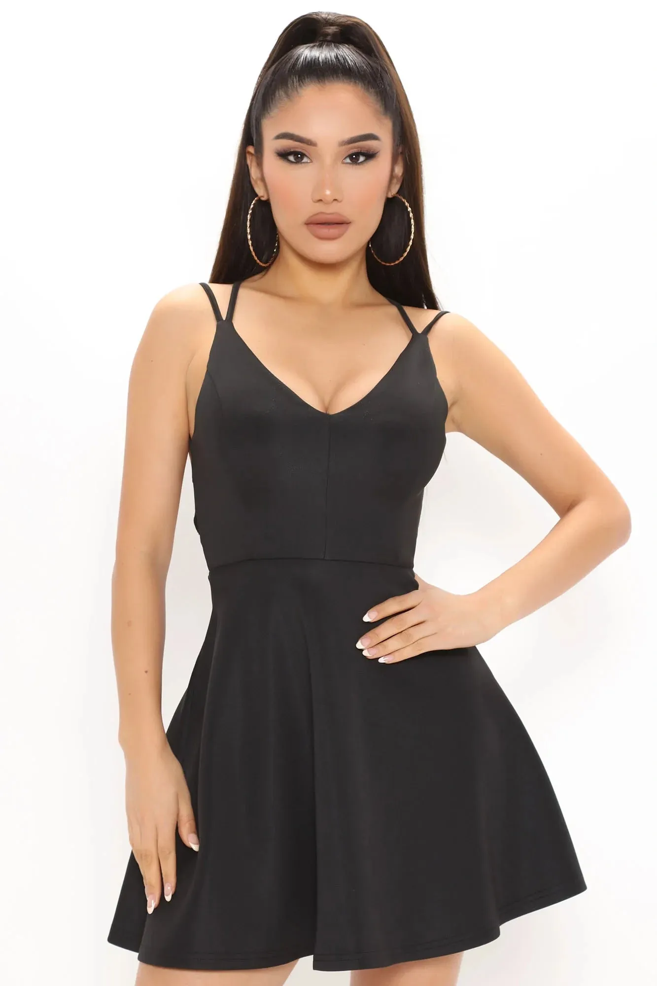 Plain Bodycon Mini Dresses