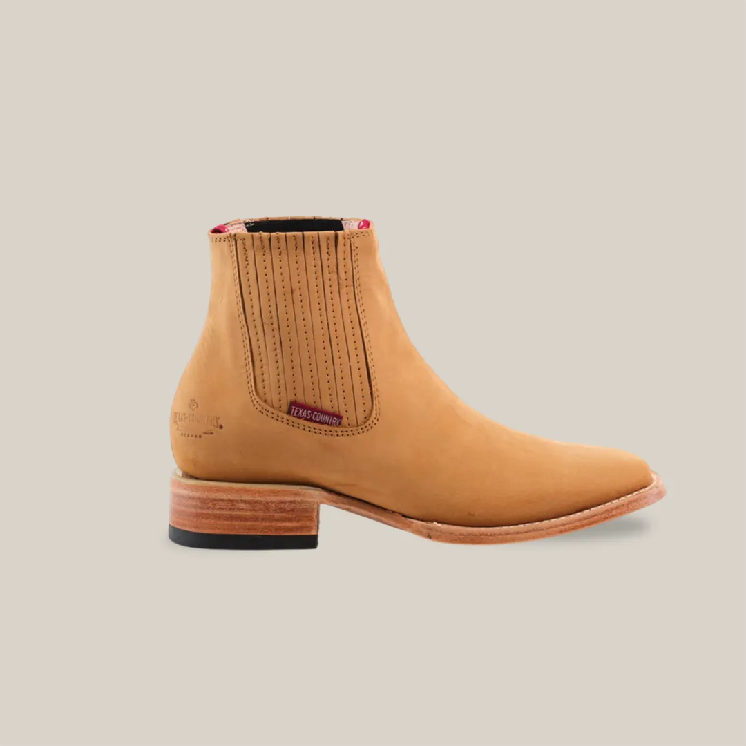 Prime Suede Honey Square Toe