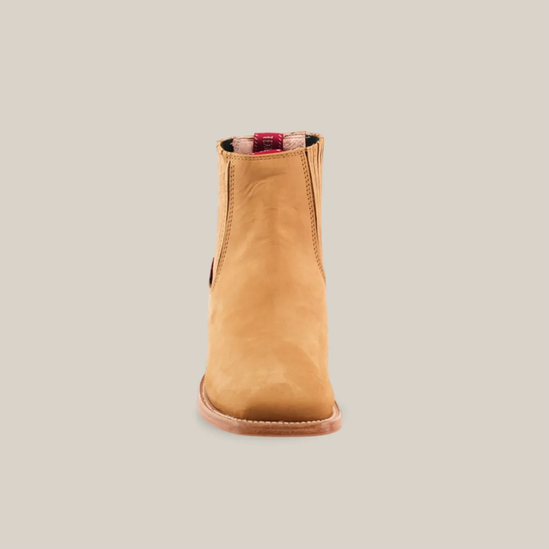 Prime Suede Honey Square Toe