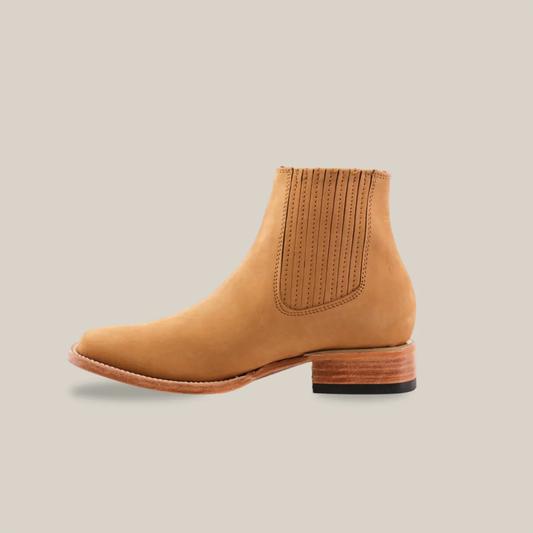 Prime Suede Honey Square Toe