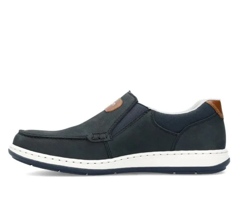 Rieker Mens Shoe Extra Wide 17368-14 Blue