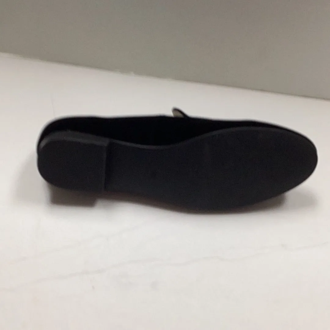 SALE FW24 Boutaccelli Capri Velvet Crest Embroidery Front Slip On