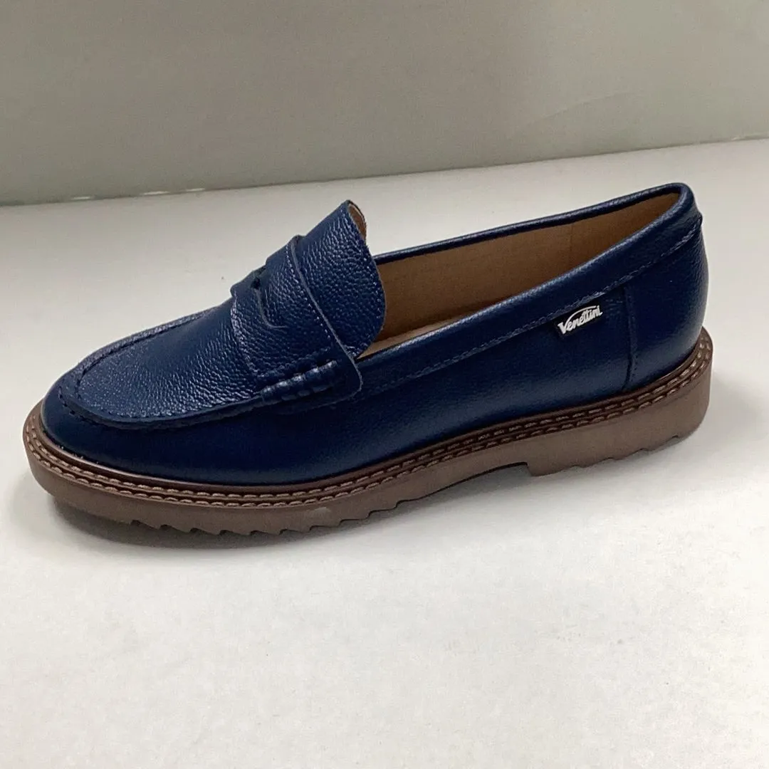 SALE SP24 Venettini London6 Classic Thick Sole Chain Penny Loafer