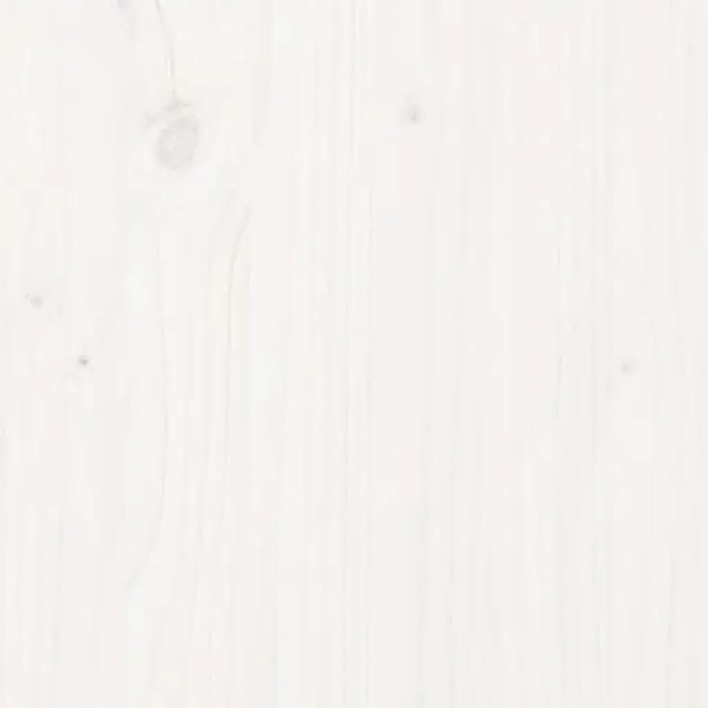 Shoe Bench White 110x38x45.5 cm Solid Wood Pine