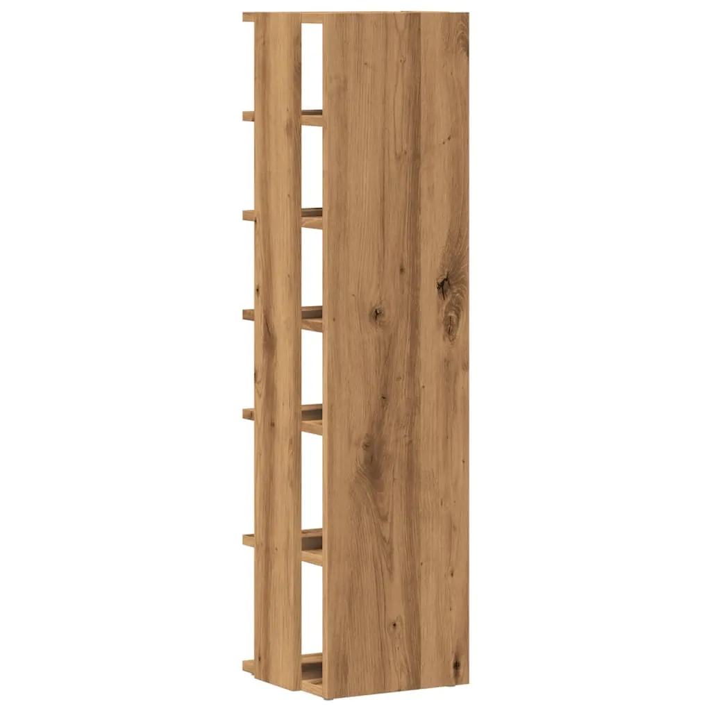 Shoe Cabinets 2 pcs Artisan Oak 28x27x102 cm Engineered Wood