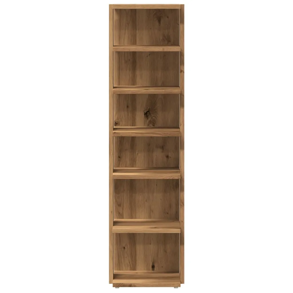 Shoe Cabinets 2 pcs Artisan Oak 28x27x102 cm Engineered Wood