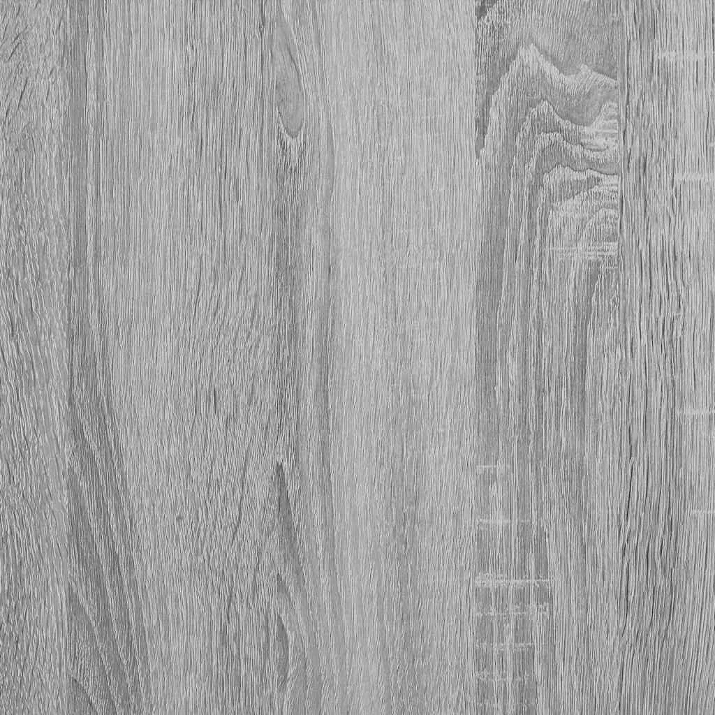 Shoe Rack Grey Sonoma 60x30x98 cm Engineered Wood