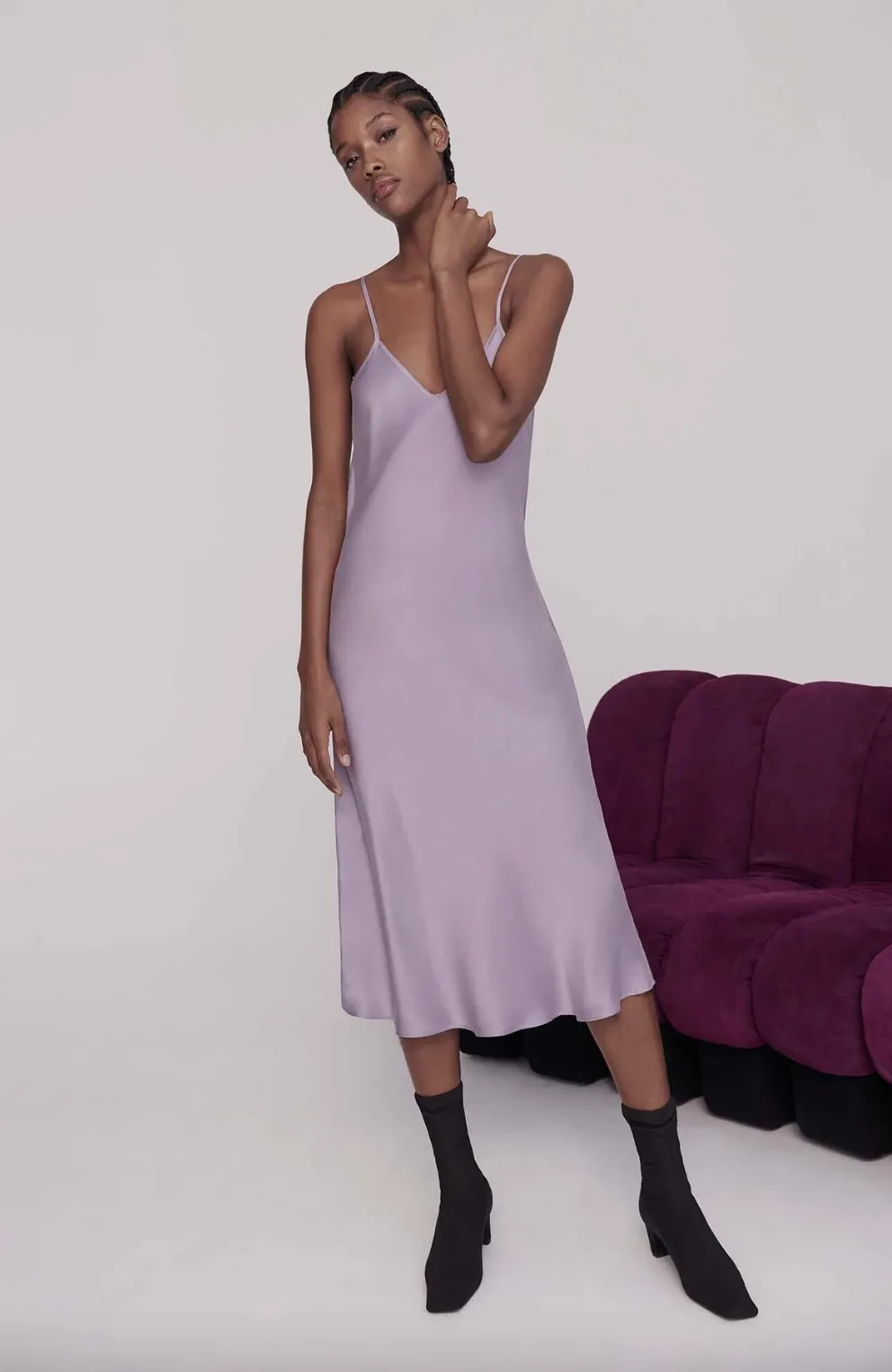 SL 90s slip dress