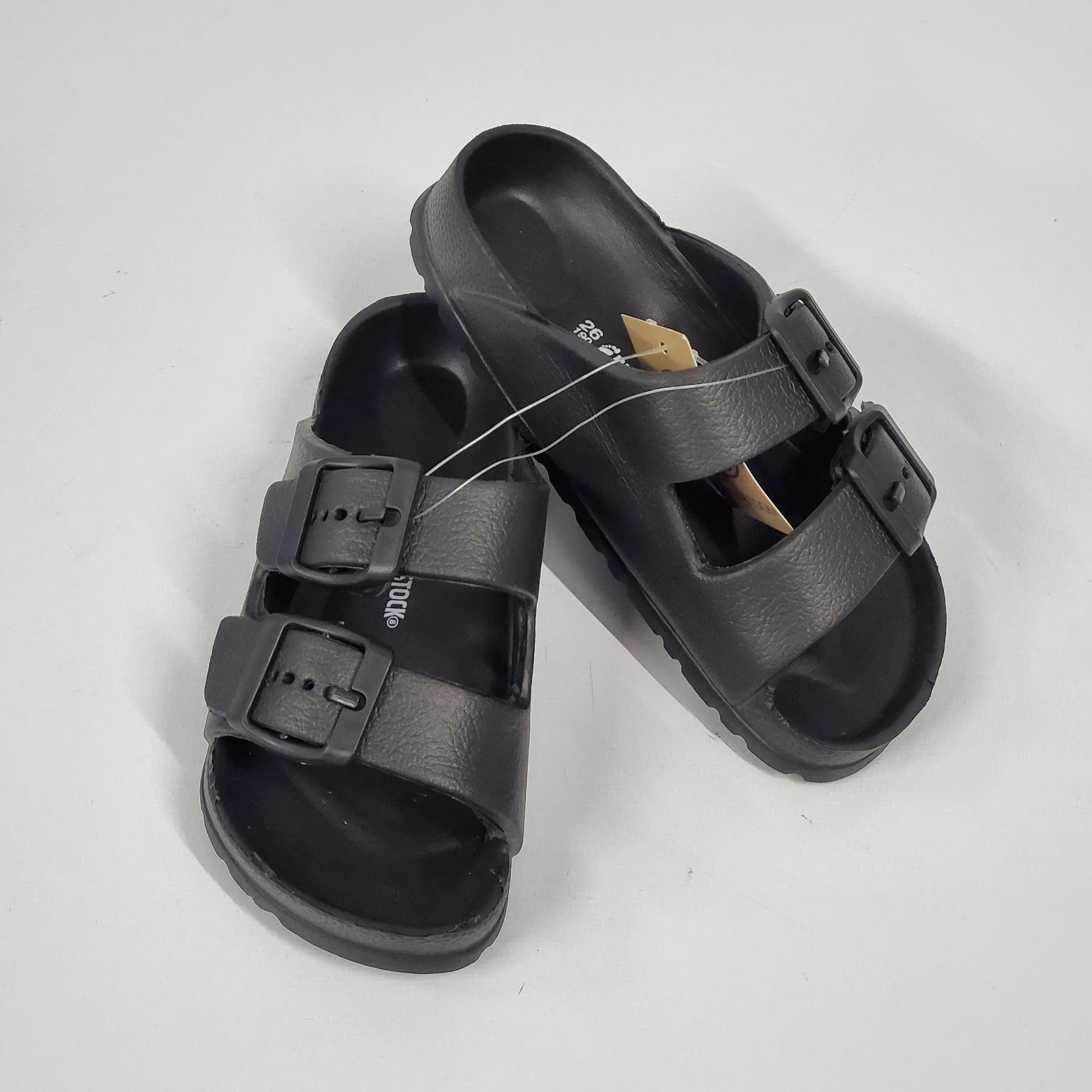 Slip-on Adjustable & Lightweight Slippers - Black