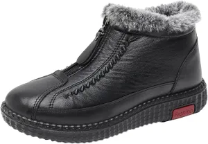 Slip on Winter Boots for Women Wide Width Winter Boots Waterproof Women Wide Winter Boots for Women Waterproof Wide Feet Boots for Snowshoeing Botas De Nieve Invierno De Mujeres CModo & CLido
