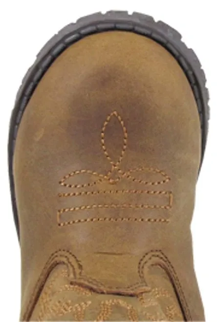 Smoky Mountain Toddler Hopalong Distressed Brown Boots