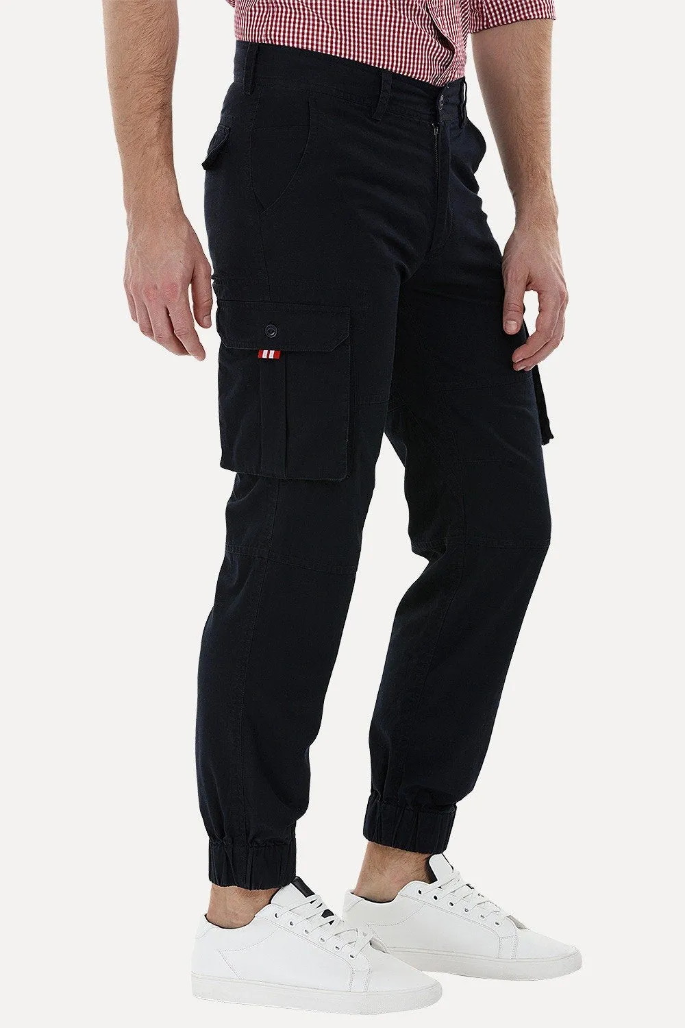 Twill Cuff Jogger Cargo Pants