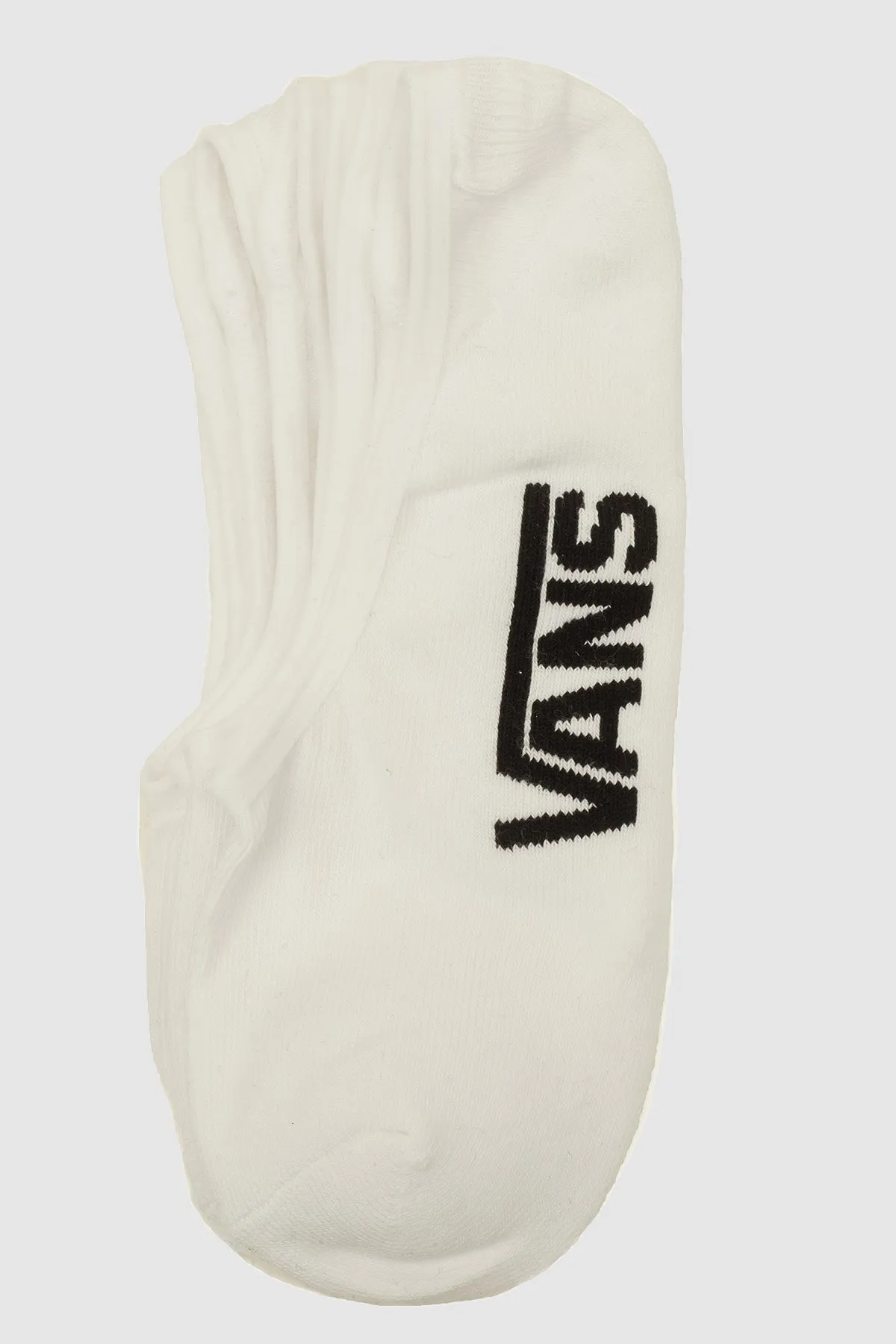 Vans Classic No Show Socks 3 Pack White. White
