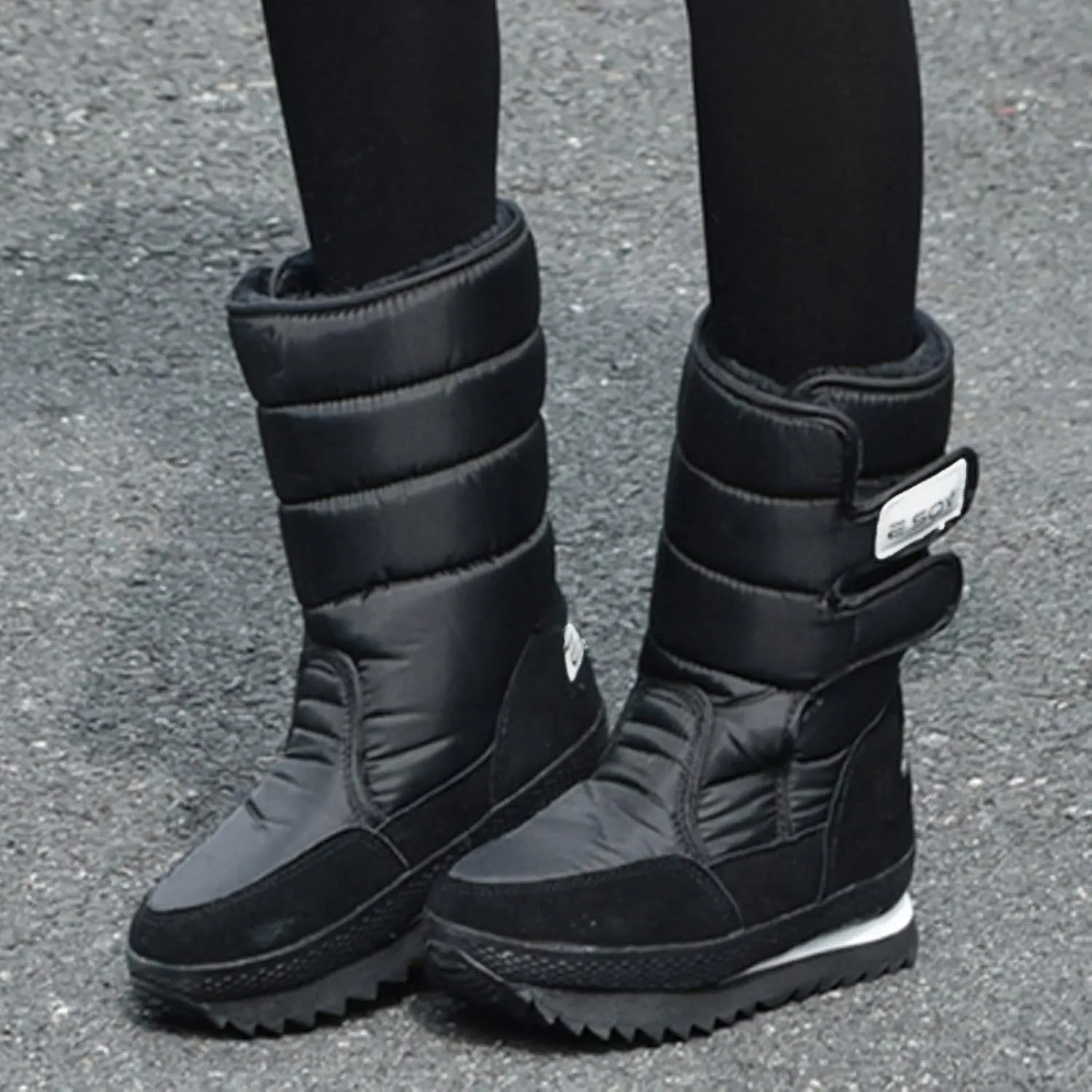 Winter Ankle Boots for Women Waterproof Snow Size 11 Lightweight Women Snow Boots Calf High Winter Boots Waterproof Insulated Zapatos Para Nieve De Mujer Botas De Invierno Para Mujeres