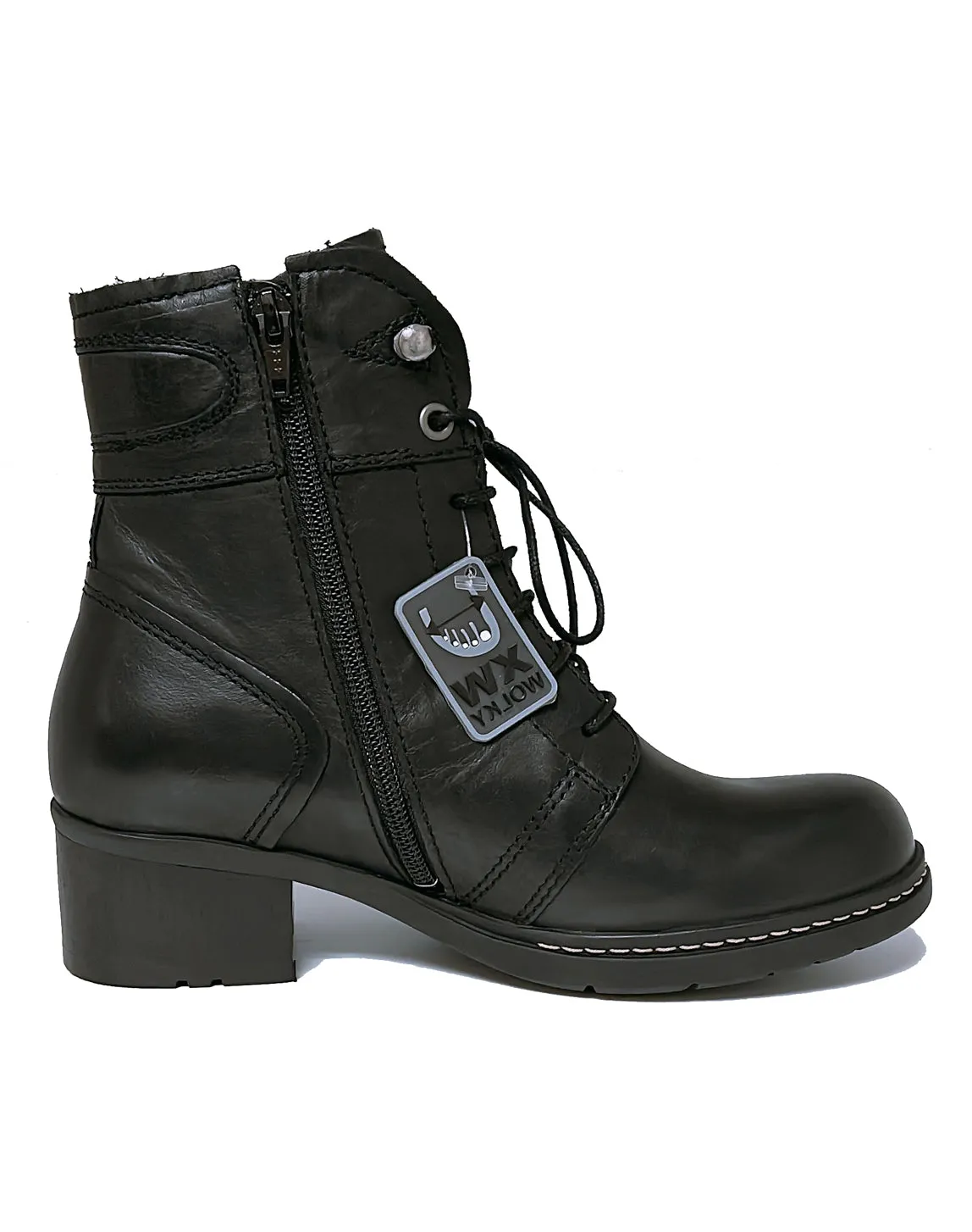 WOLKY 01266 RED DEER XW BOOT - BLACK