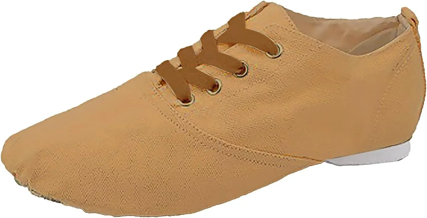 Women's Canvas Dance Shoes Tap Flex Canvas Tap Shoe Ballet Shoes for Women Adult Jazz Dance Sneaker