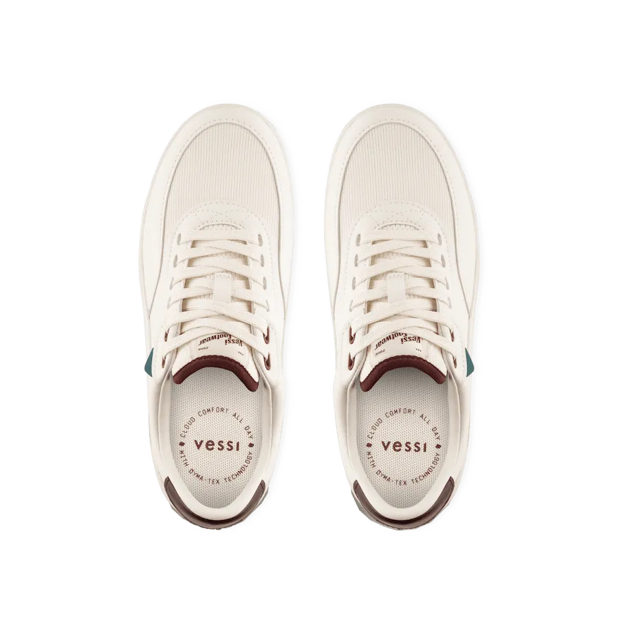 Women's Courtside Classic - Off-White/Mahogany
