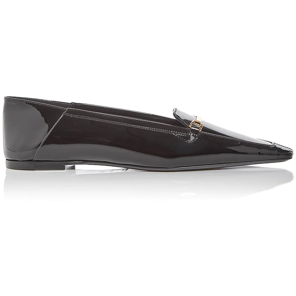 Womens Leather Slip On Loafers