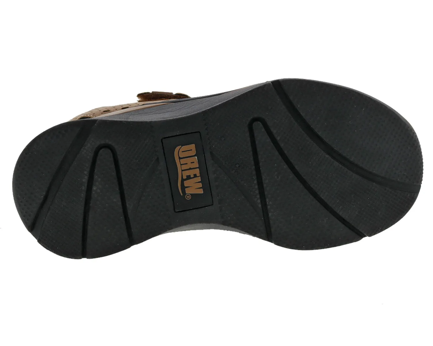 Women's Sophie Adjustable Walking Sandal DOUBLE WIDE in Brown
